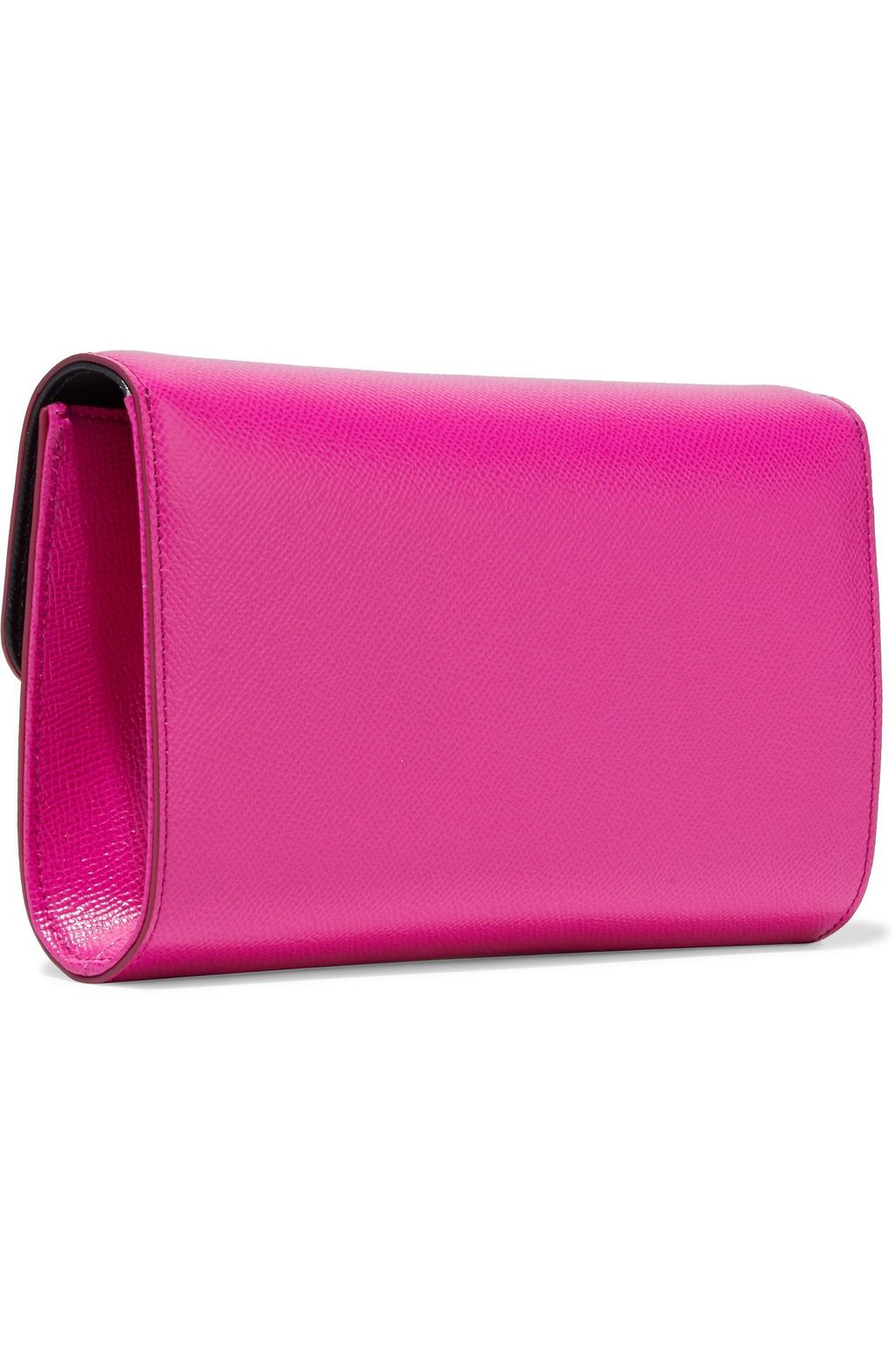 DOLCE&GABBANA Textured-leather clutch