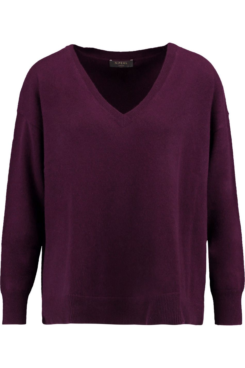 Merlot Cashmere sweater N.PEAL Sale up to 70 off THE N