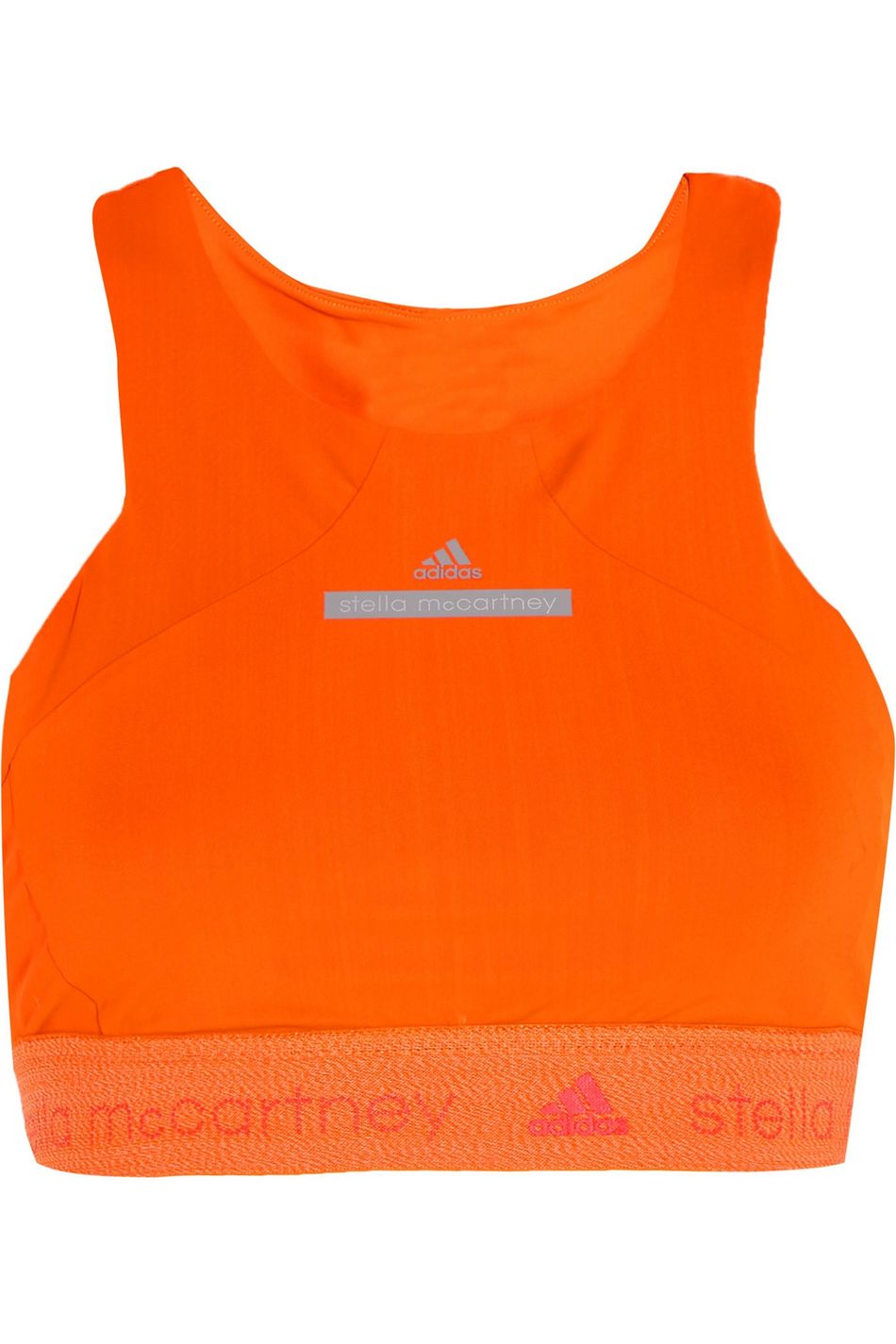adidas orange sports bra