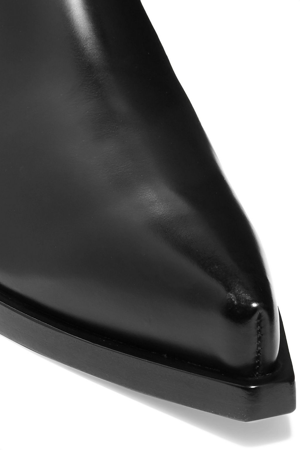 DOLCE&GABBANA Gaucho leather ankle boots