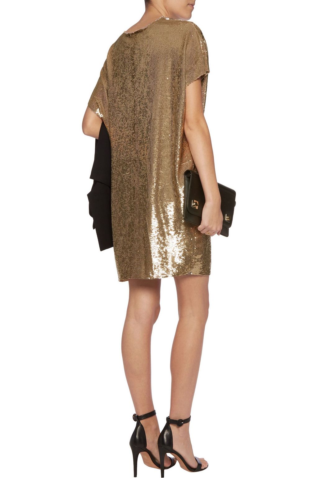 IRO.JEANS Sequined mesh mini dress