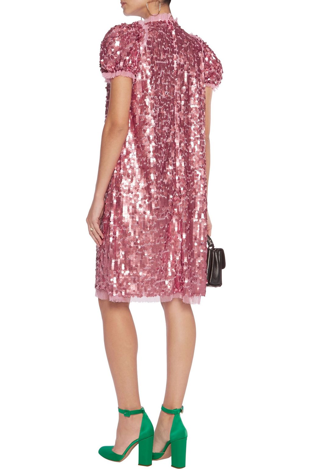 DOLCE&GABBANA Embellished tulle dress