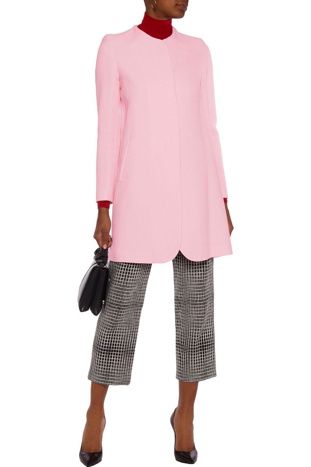 GOAT Redgrave textured-wool coat