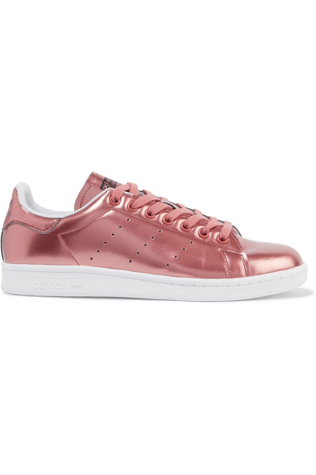 stan smith metallic rose