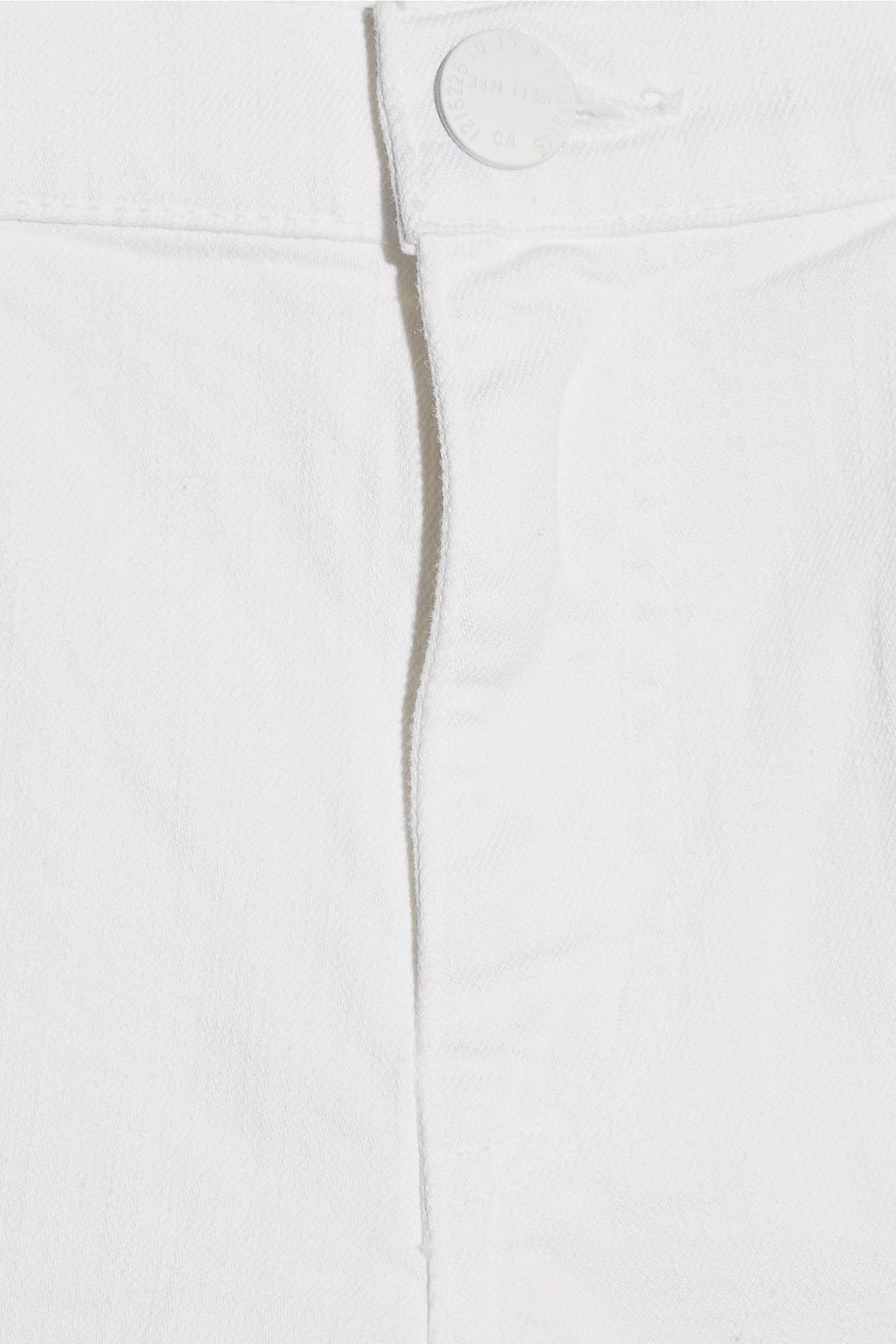 CURRENT/ELLIOTT The Fling distressed mid-rise slim-leg jeans