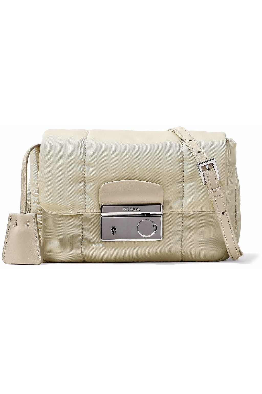 prada shell shoulder bag