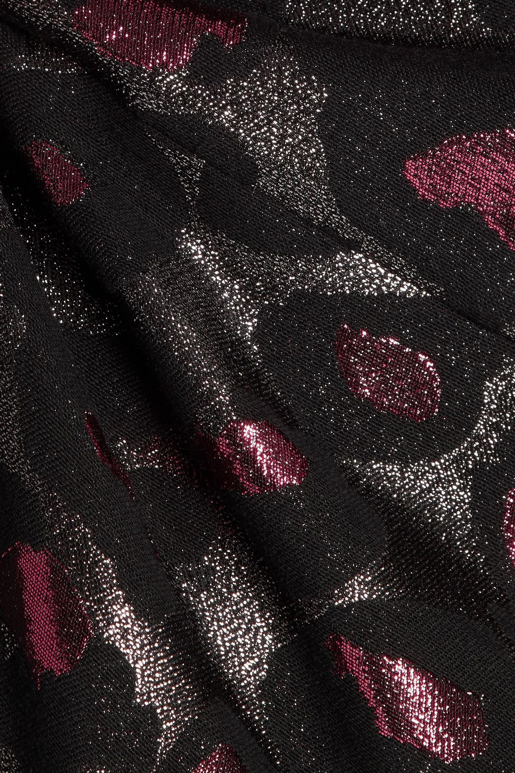 MARC BY MARC JACOBS Metallic leopard-jacquard mini dress