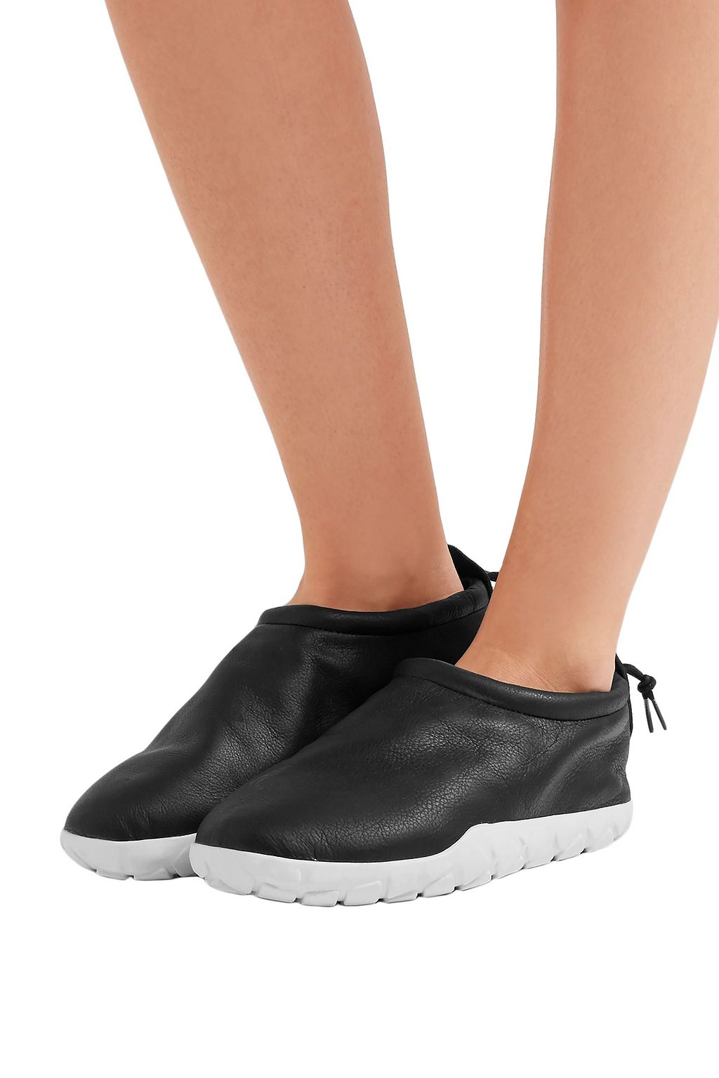 NIKE Air Moc Bomber leather sneakers