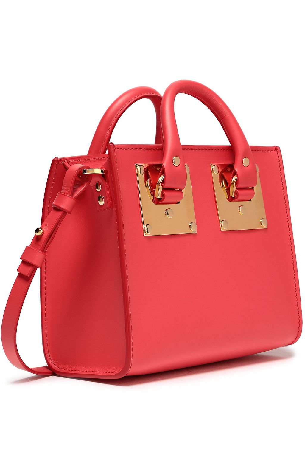SOPHIE HULME Albion Box leather shoulder bag