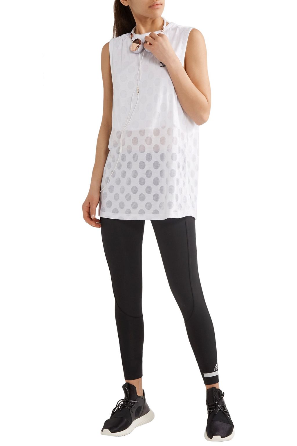 Burnout jersey tank Burnout jersey tank