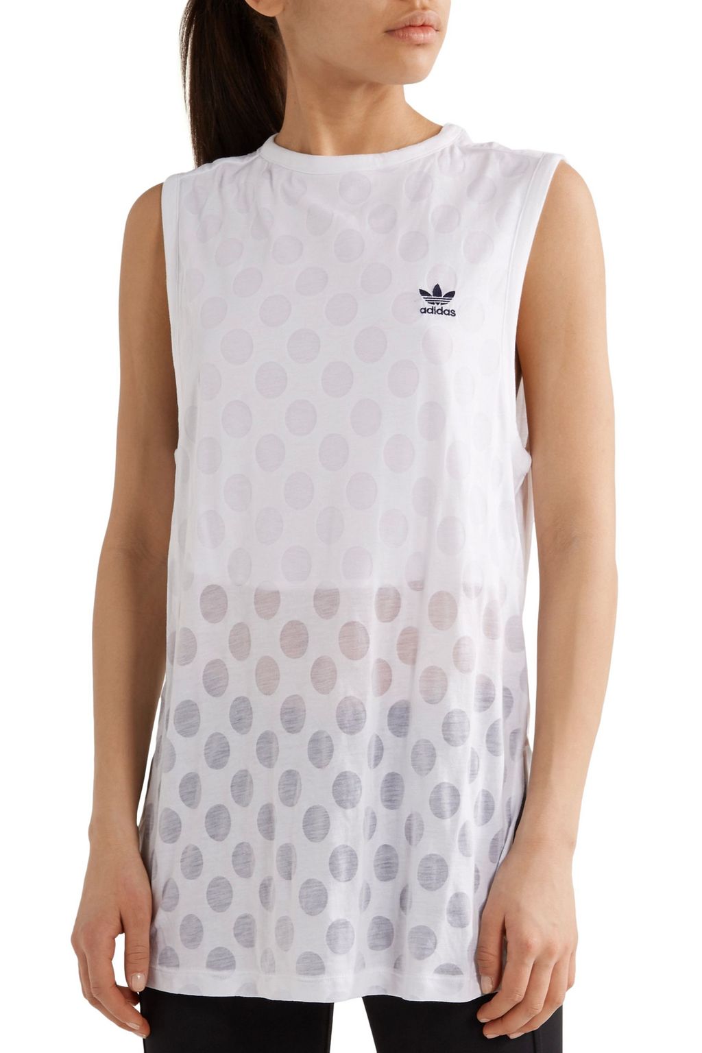 Burnout jersey tank Burnout jersey tank