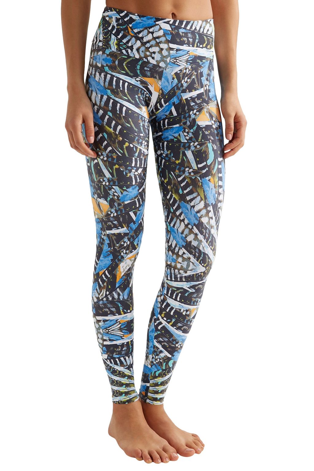 BODYISM I Am Bold printed stretch-jersey leggings