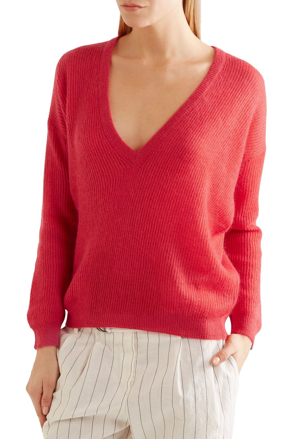 BRUNELLO CUCINELLI Ribbed-knit sweater