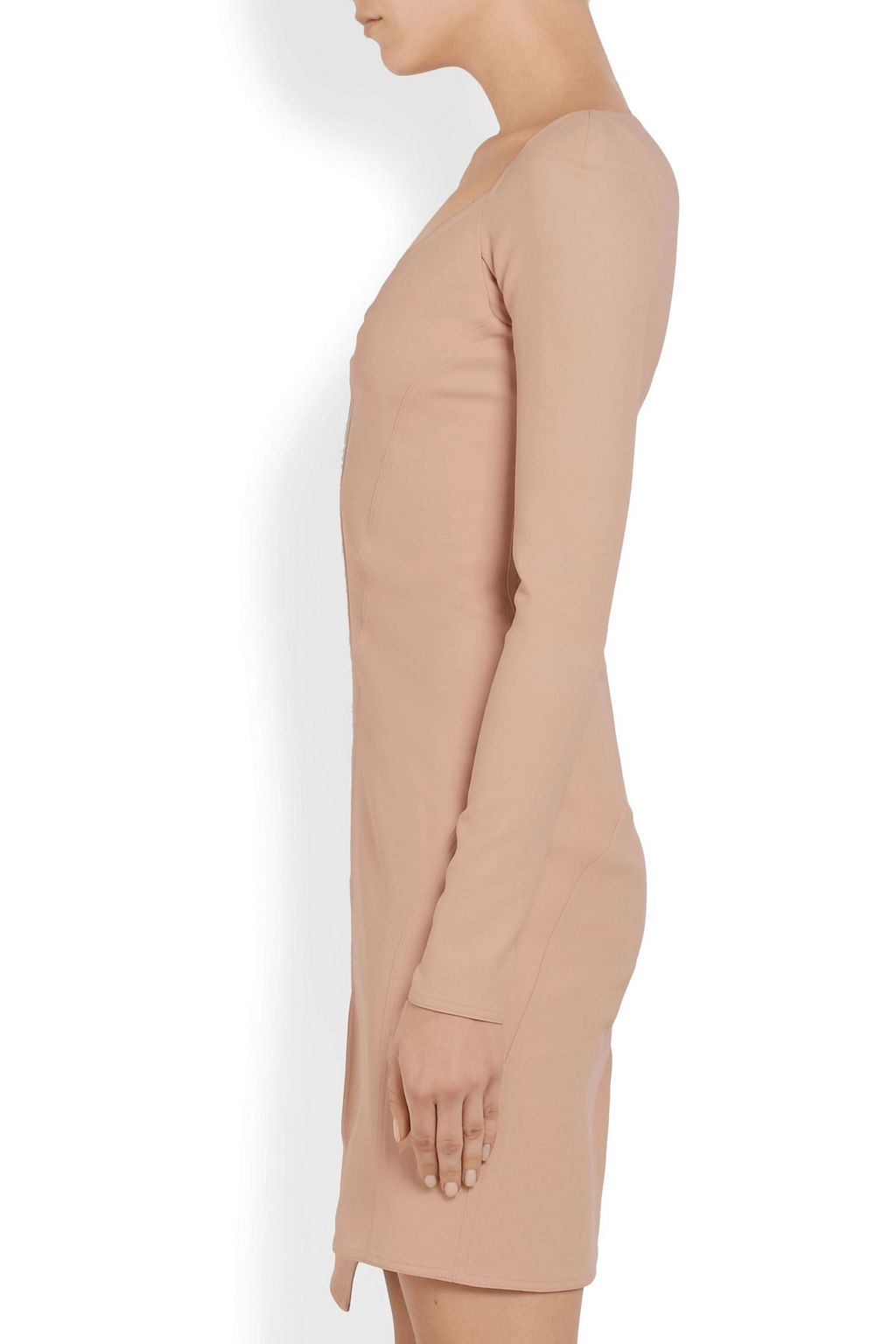 GIVENCHY Stretch-cady mini dress