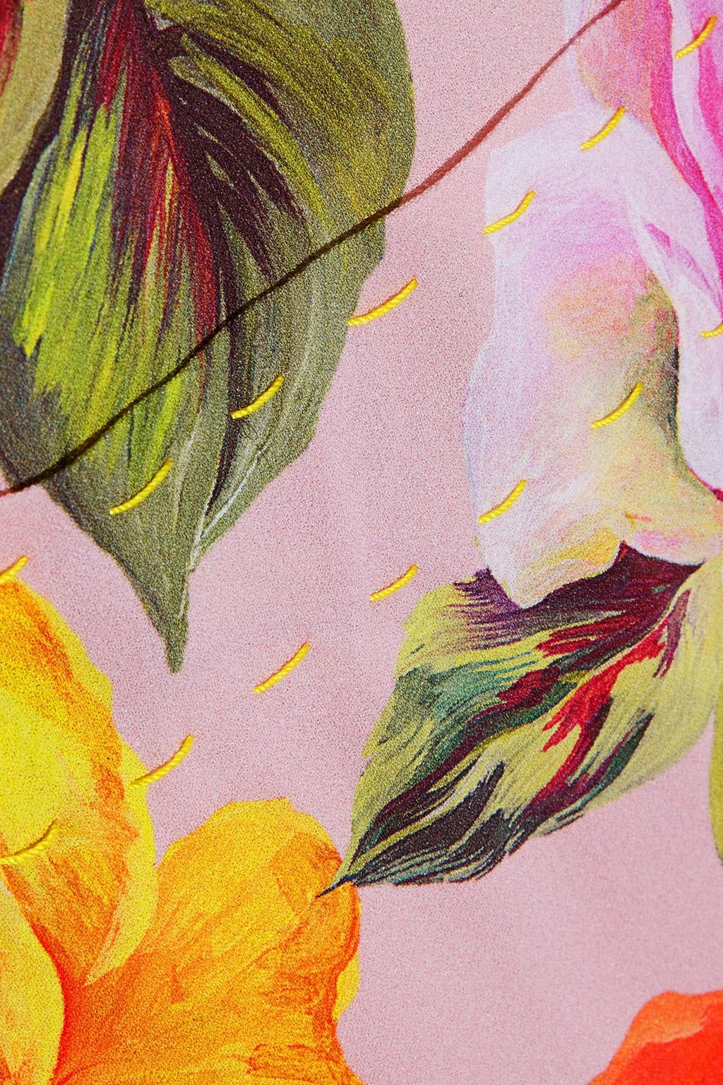 DOLCE&GABBANA Floral-print cady dress