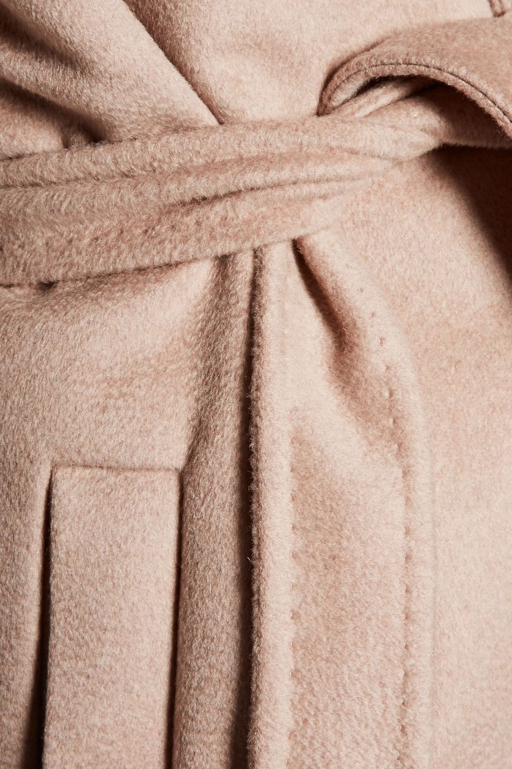 MAX MARA Belted cashmere coat