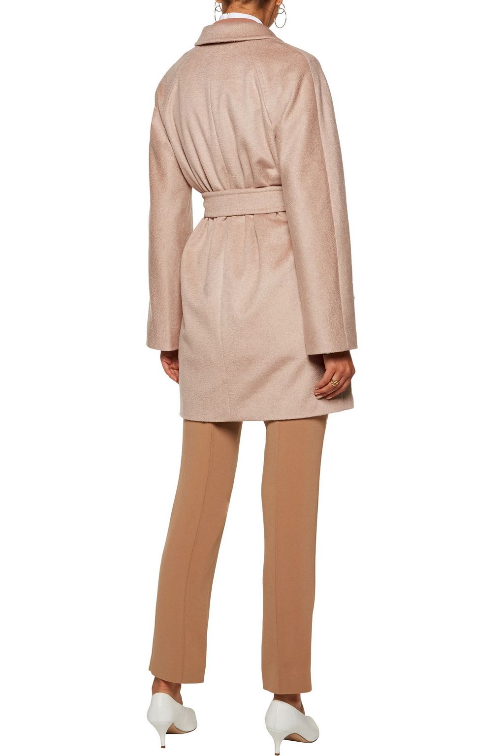MAX MARA Belted cashmere coat