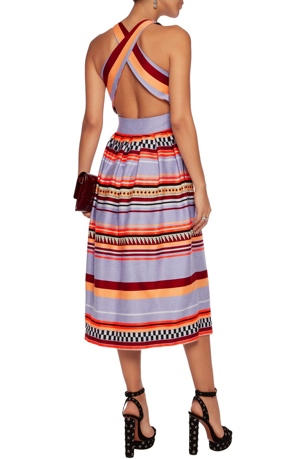 TEMPERLEY LONDON Charm jacquard midi dress