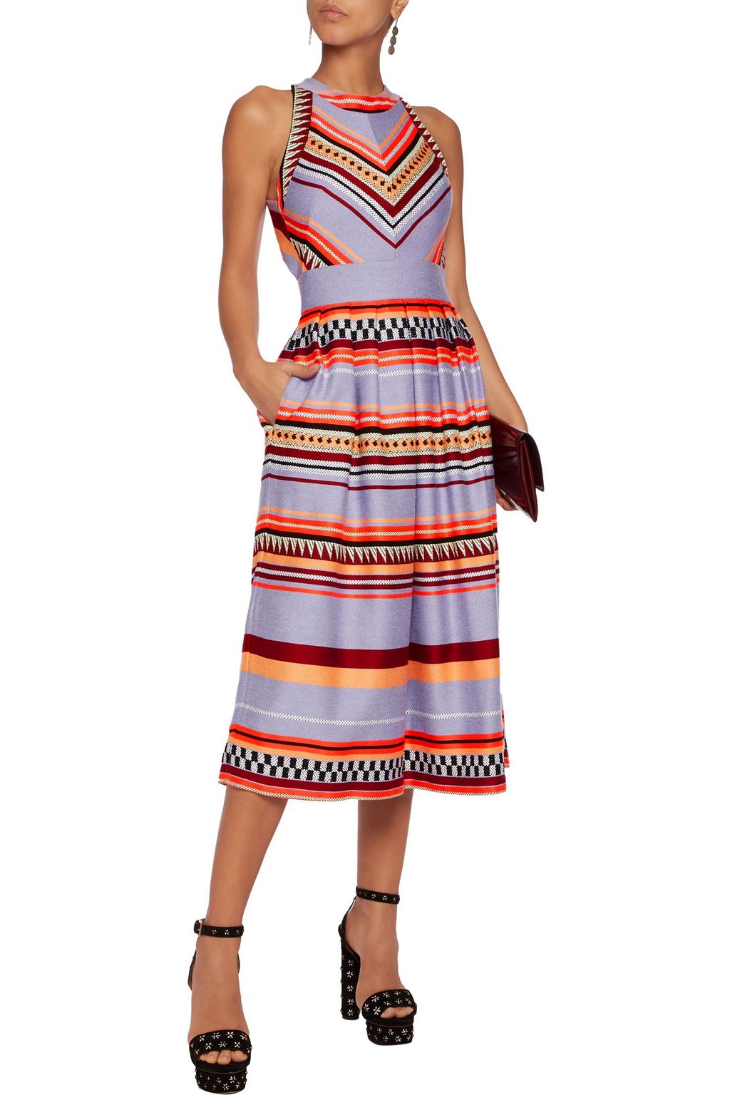 TEMPERLEY LONDON Charm jacquard midi dress