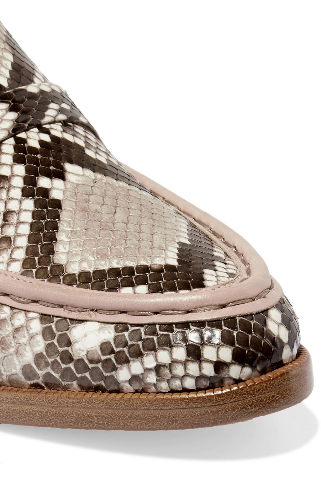 ALEXANDRE BIRMAN Python loafers