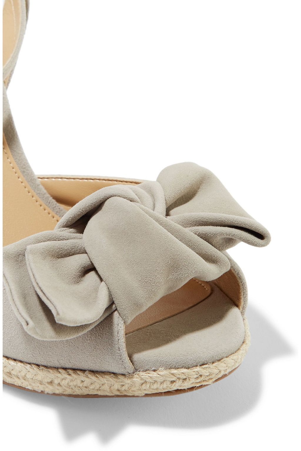 MICHAEL MICHAEL KORS Willa suede espadrille wedge sandals