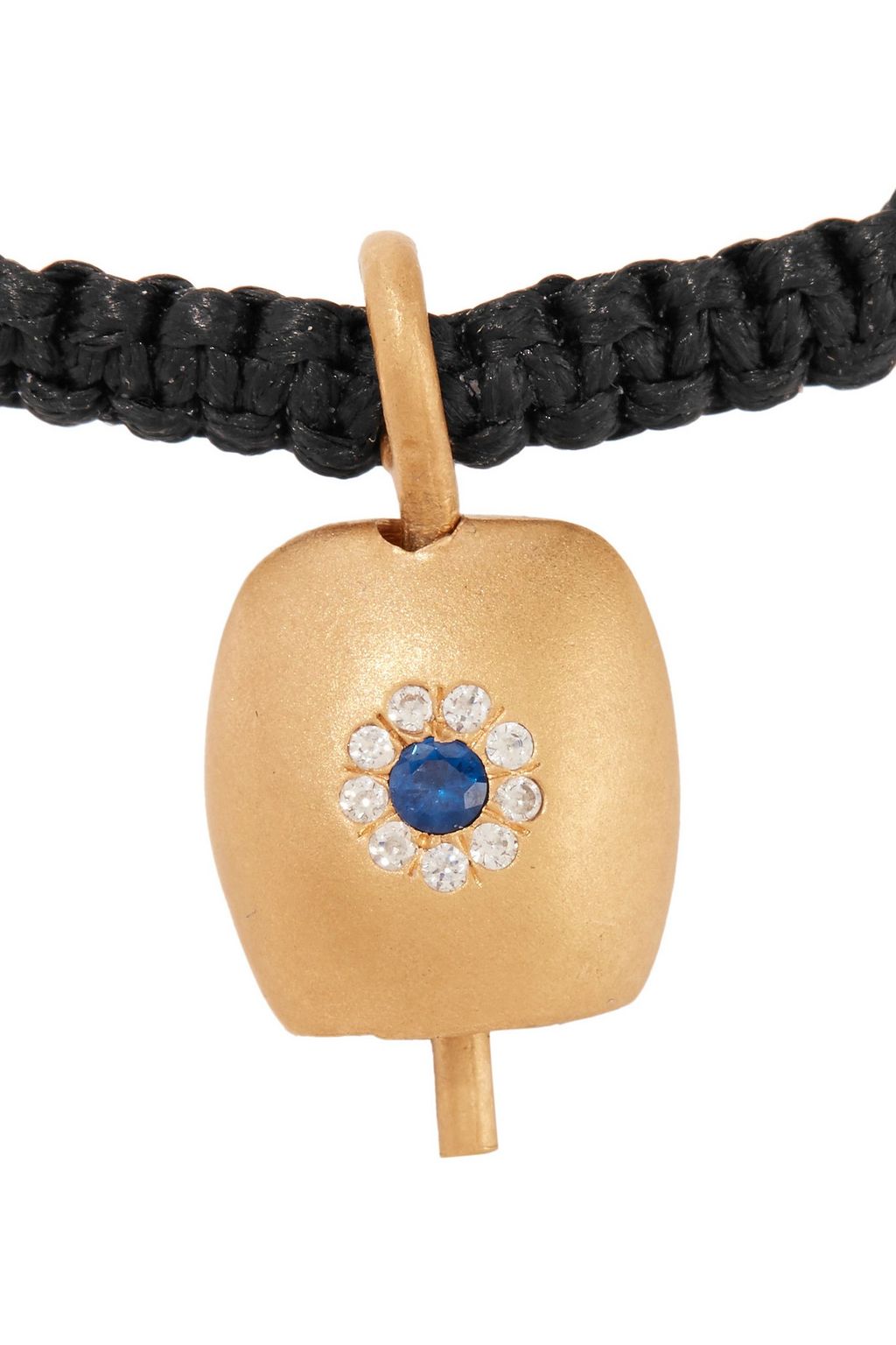 EYE M by ILEANA MAKRI Belle woven, gold-plated and cubic zirconia bracelet