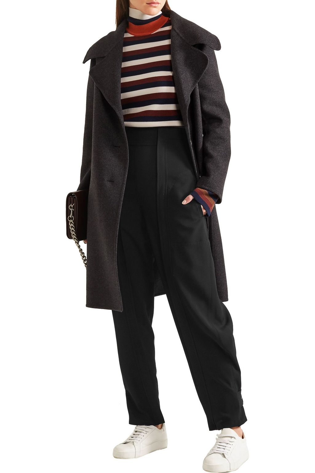 CHLOÉ Crepe tapered pants