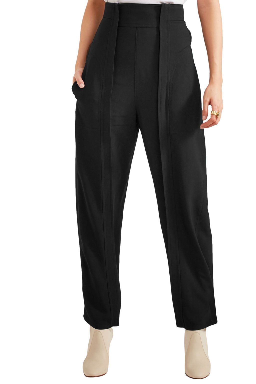 CHLOÉ Crepe tapered pants