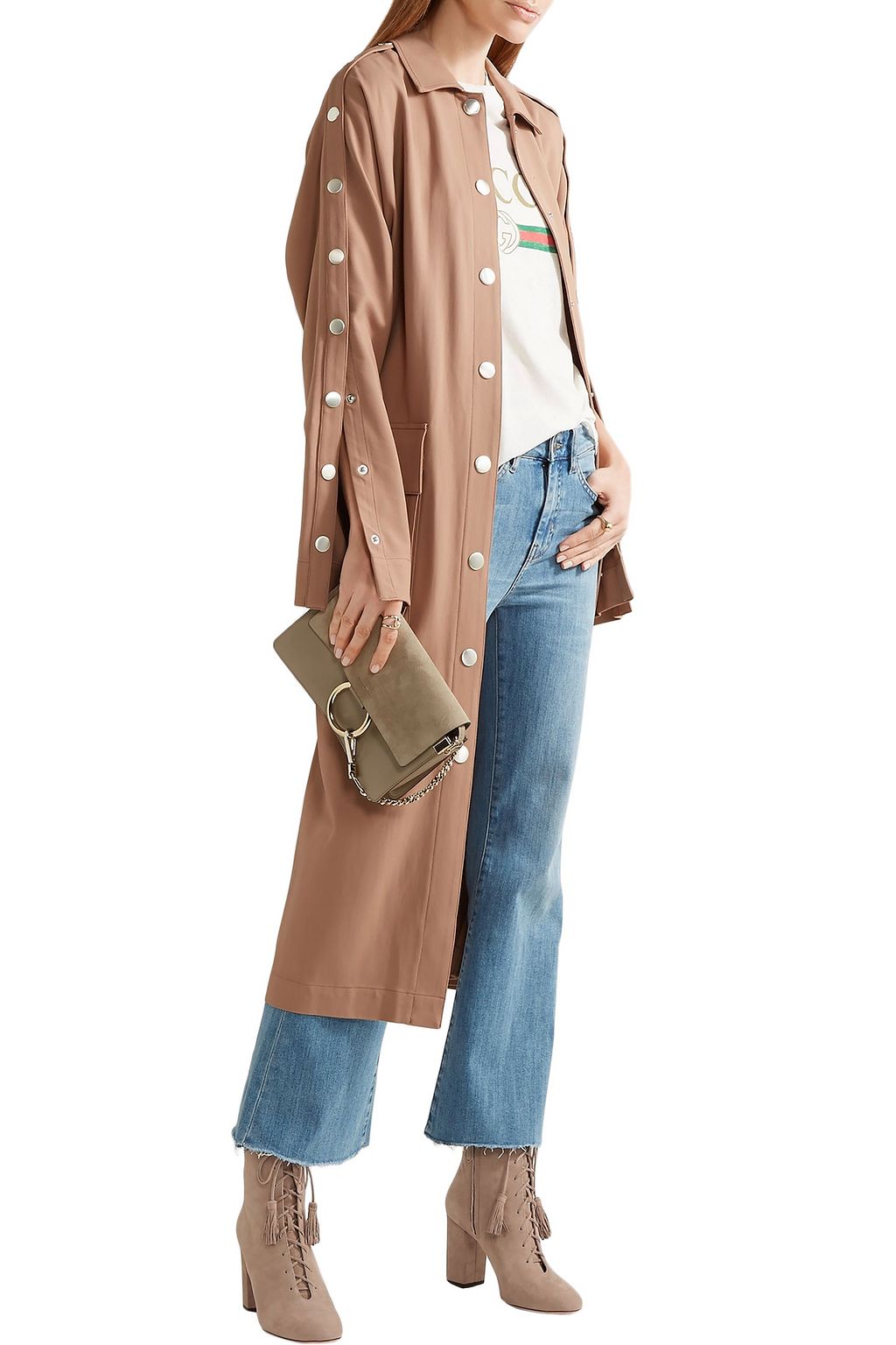 AQUAZZURA Jourdan suede ankle boots