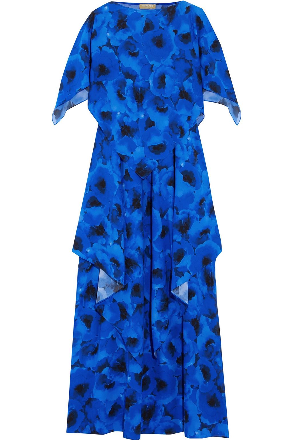 michael kors blue maxi dress