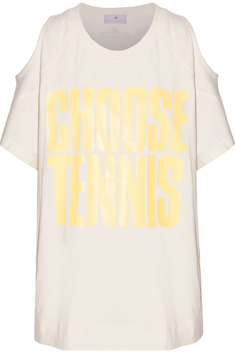 cold shoulder adidas shirt
