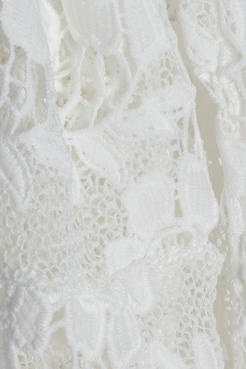MELISSA ODABASH Jamie guipure lace maxi dress