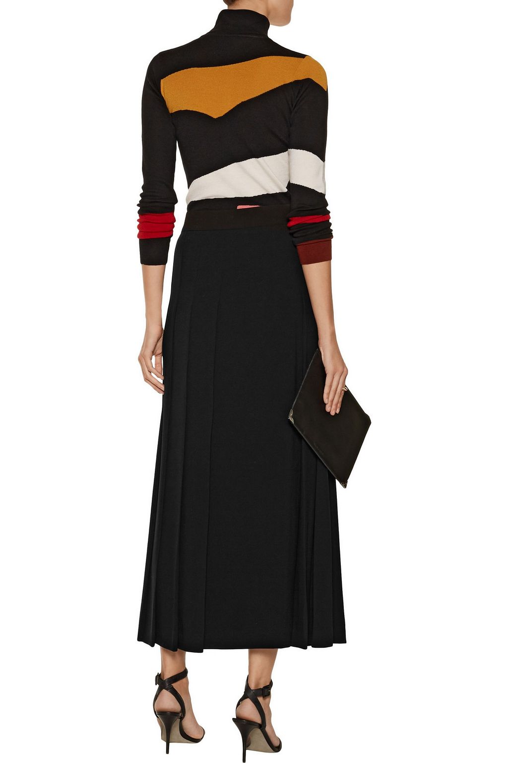 JOSEPH Maddy crepe maxi skirt
