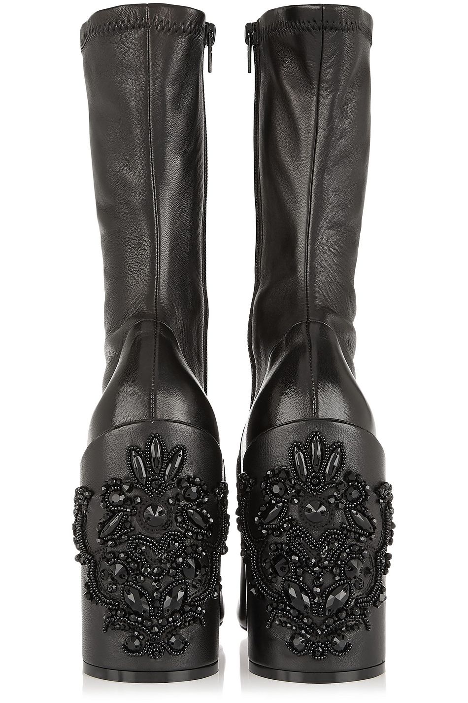 givenchy embellished leather boots