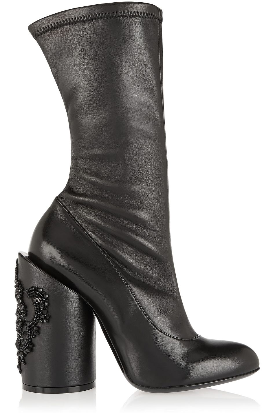 givenchy embellished leather boots