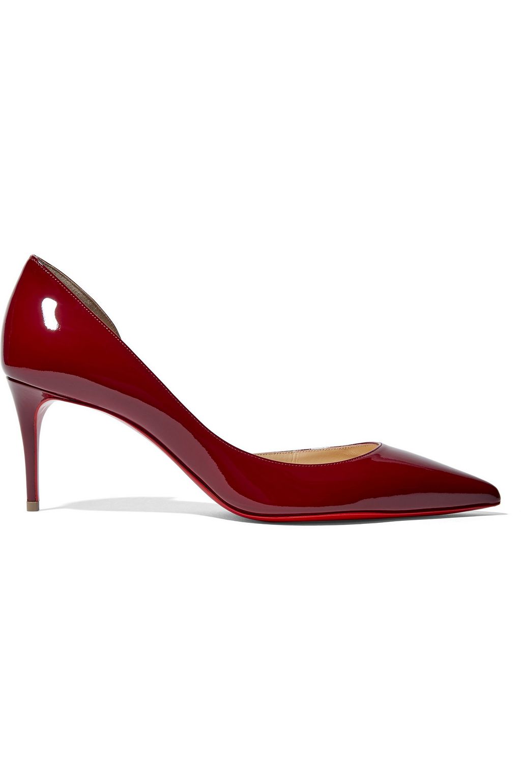 louboutin mid heel shoes
