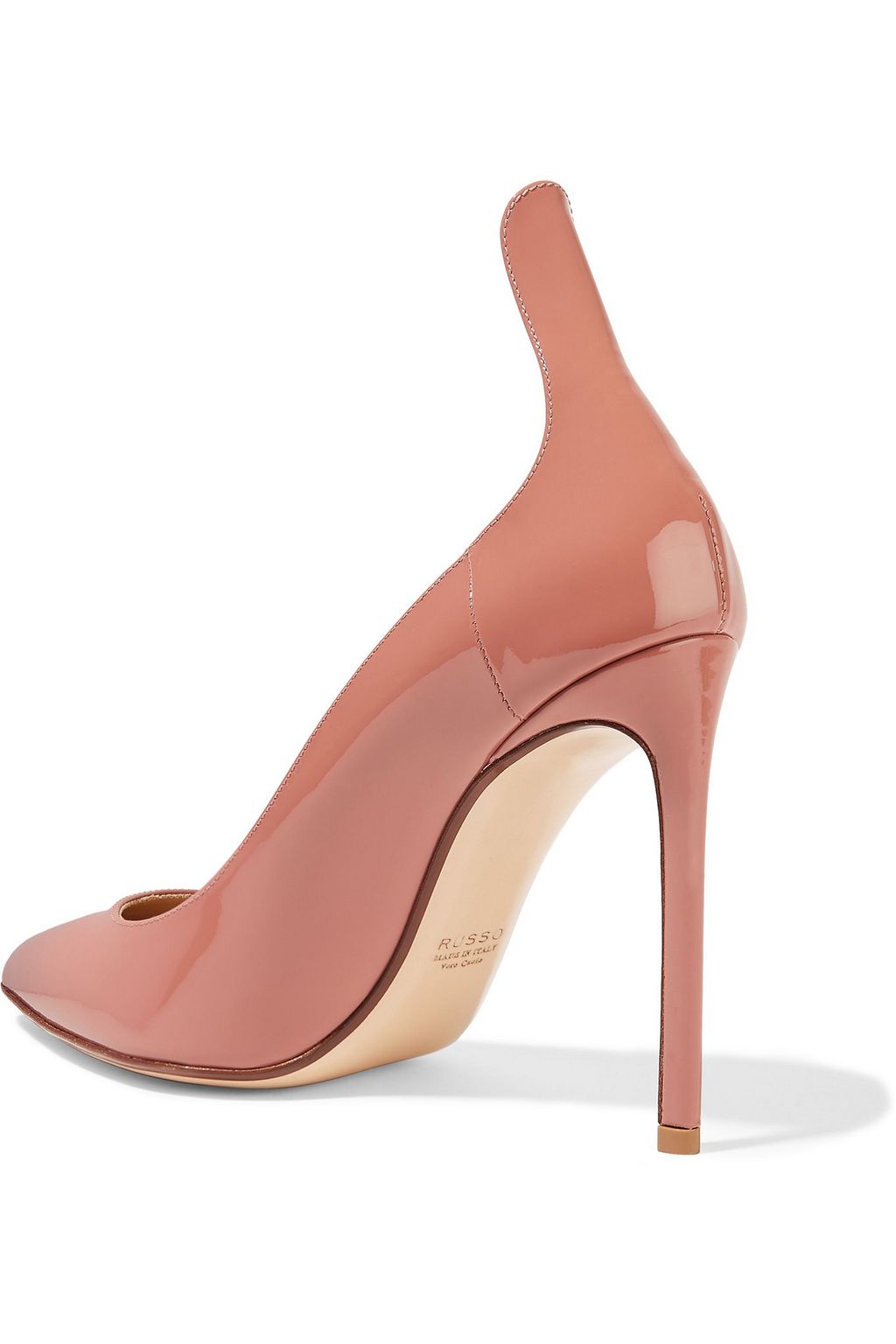 FRANCESCO RUSSO Patent-leather pumps
