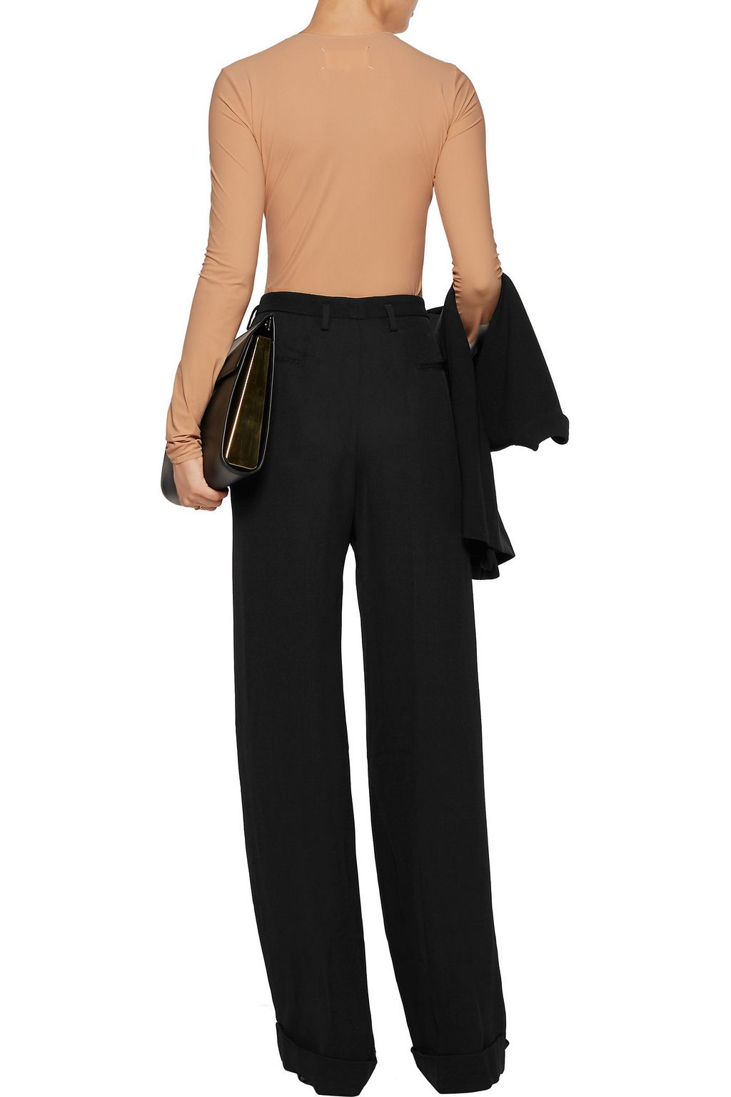 MAISON MARGIELA Crepe wide-leg pants