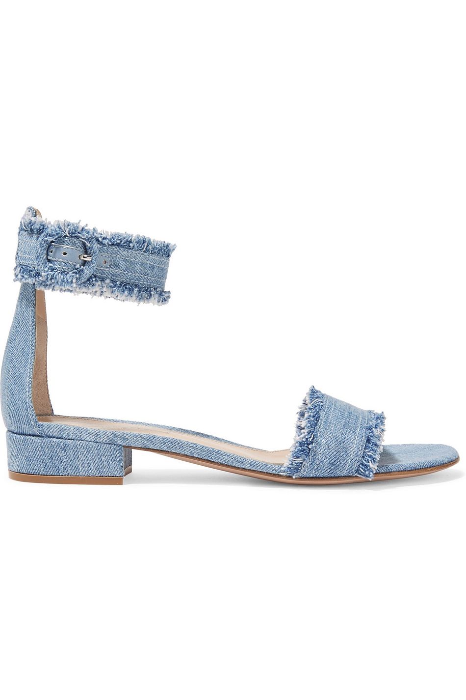 light denim sandals
