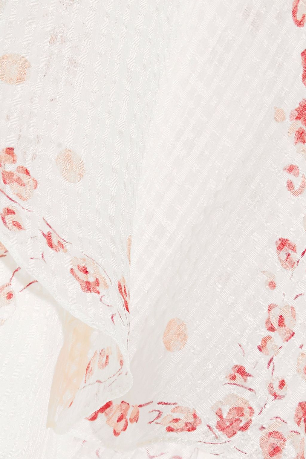 VILSHENKO Maya convertible floral-print silk-jacquard midi dress