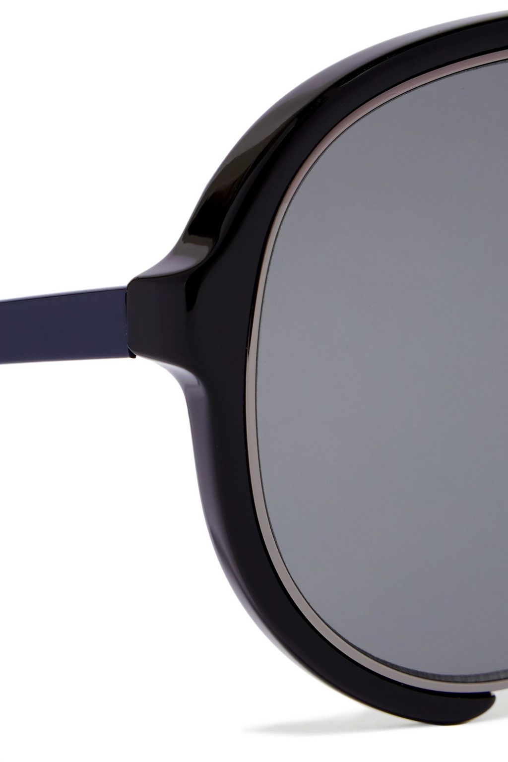 SACAI aviator-style acetate and metal sunglasses