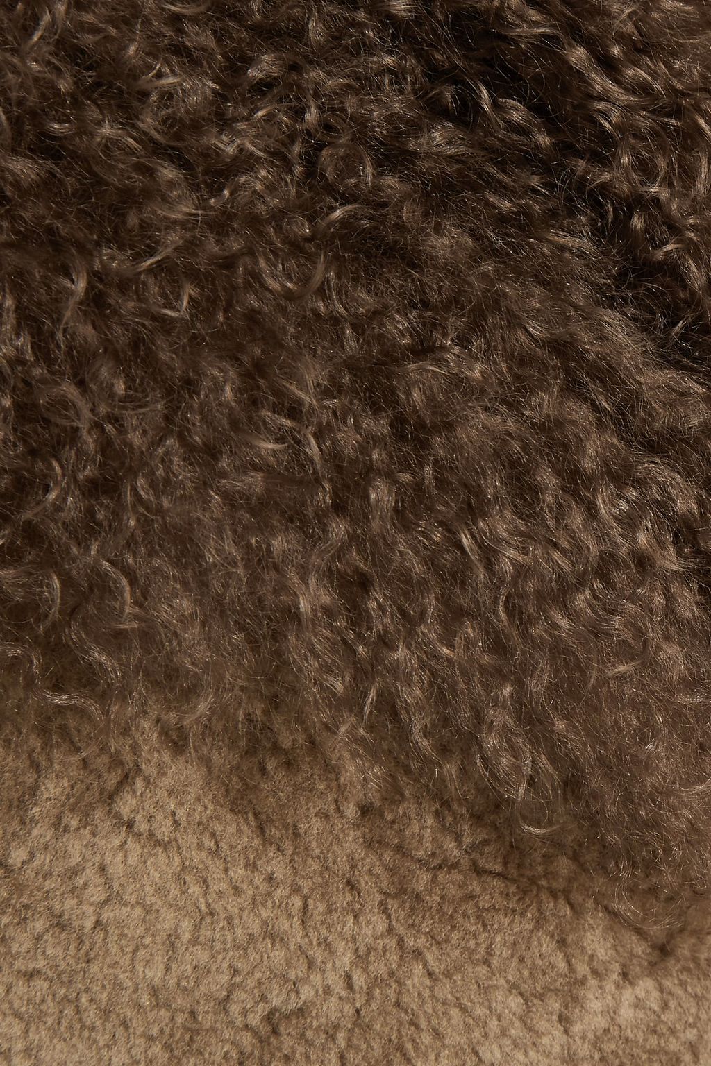 SAKS POTTS Febbe Bertha shearling coat