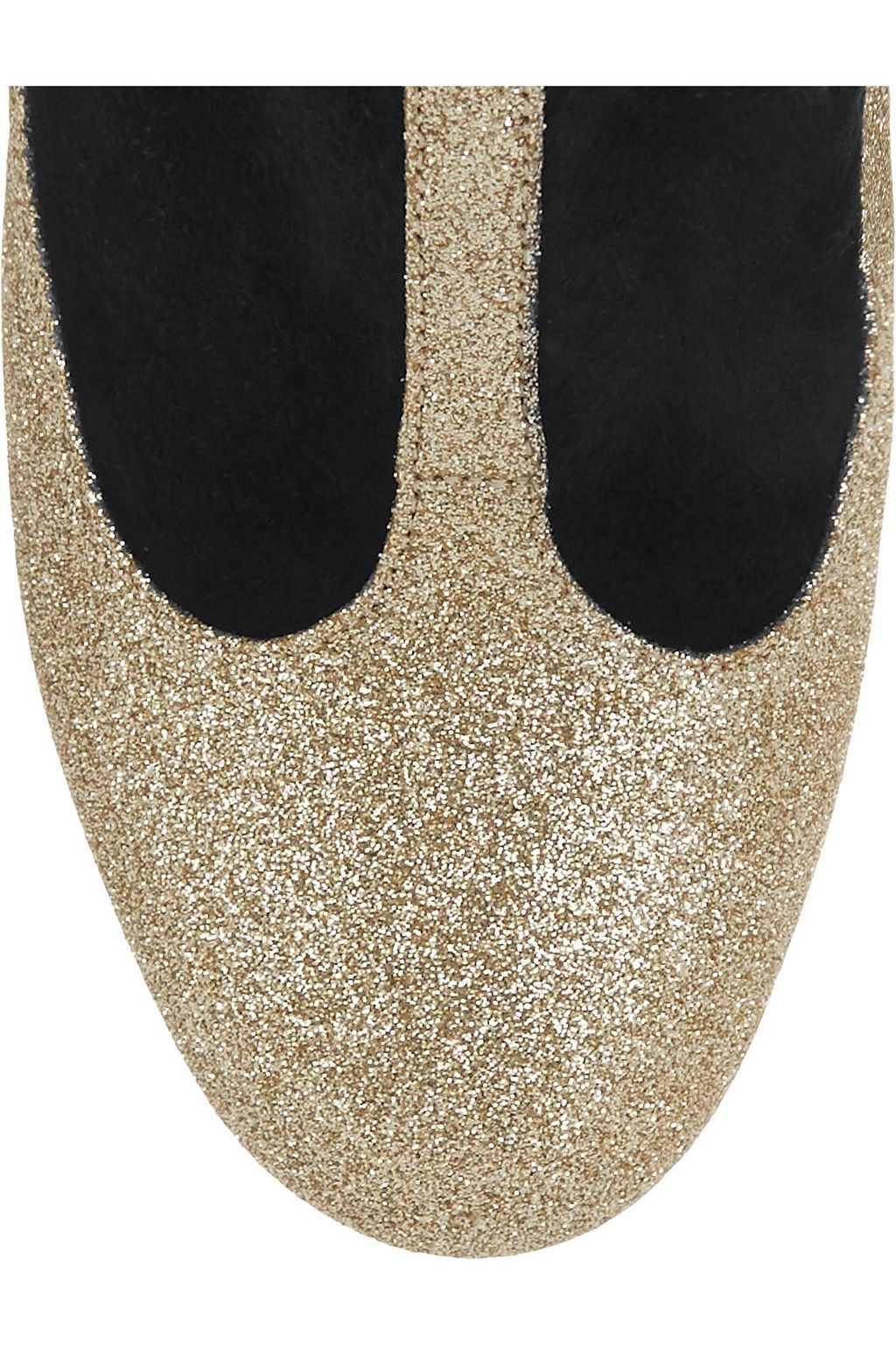 MAISON MARGIELA Glittered suede ankle boots