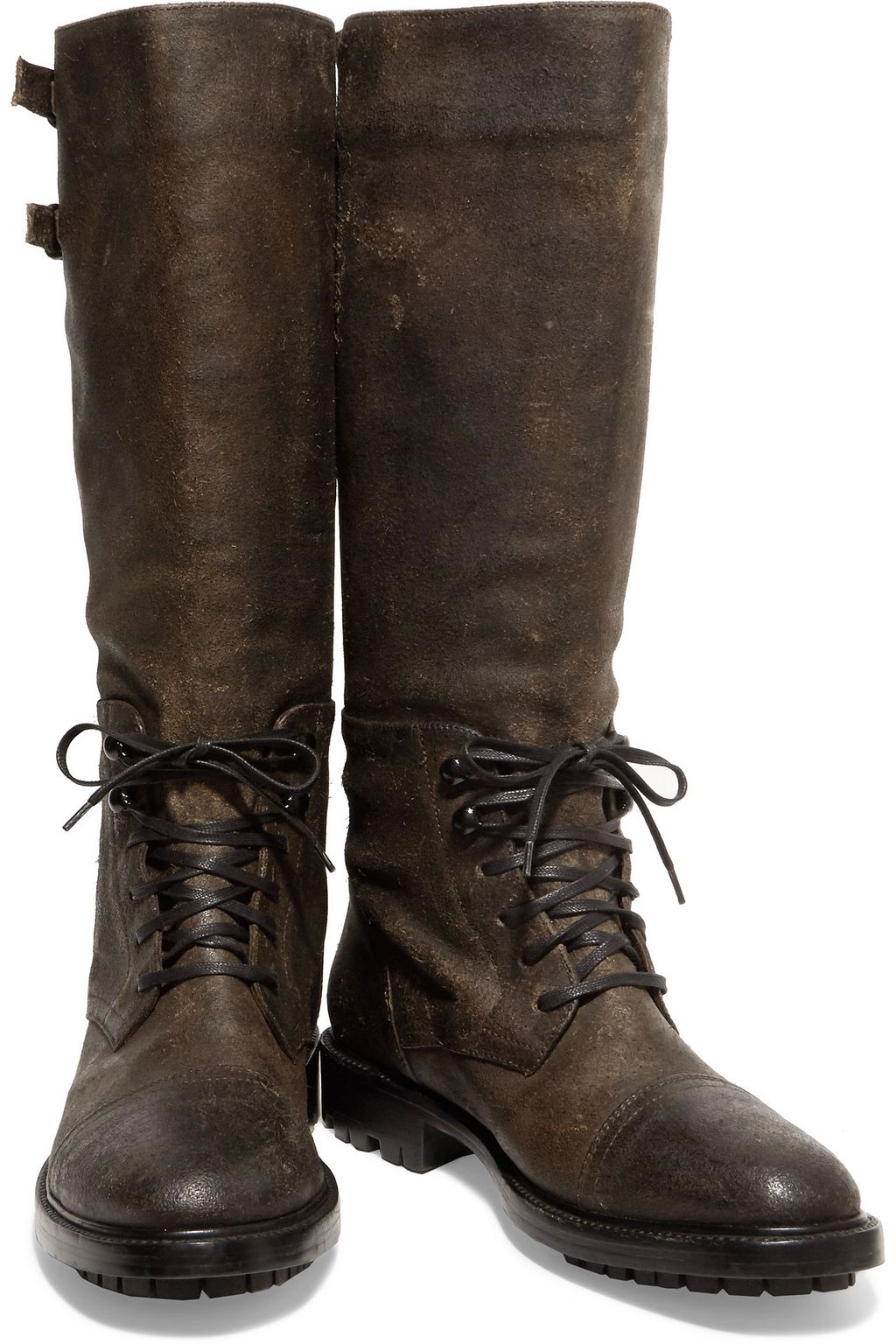 BELSTAFF Trailmaster leather knee boots