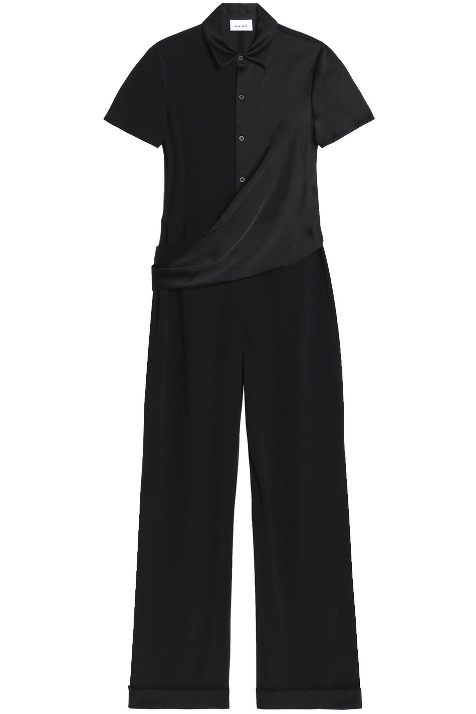 dkny jumpsuit white