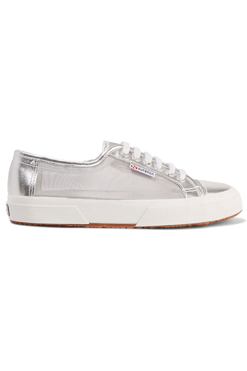 silver superga sale