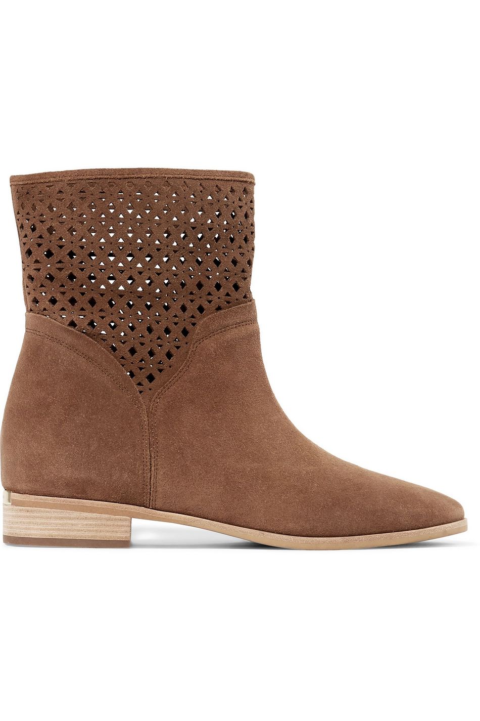 michael kors tan ankle boots