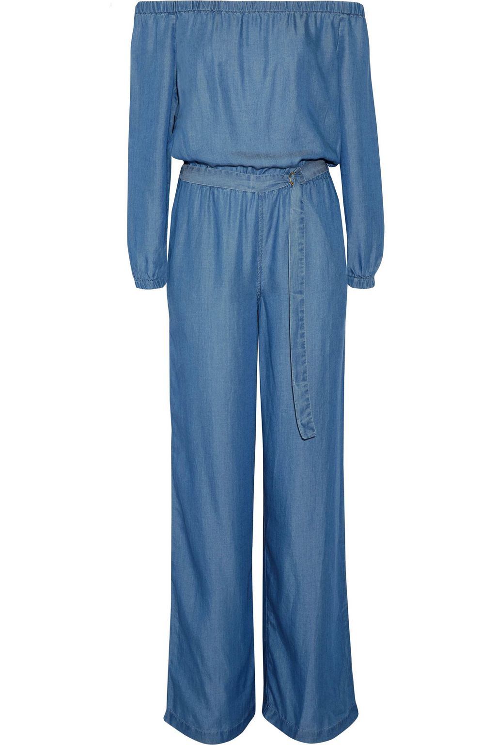 michael kors denim jumpsuit