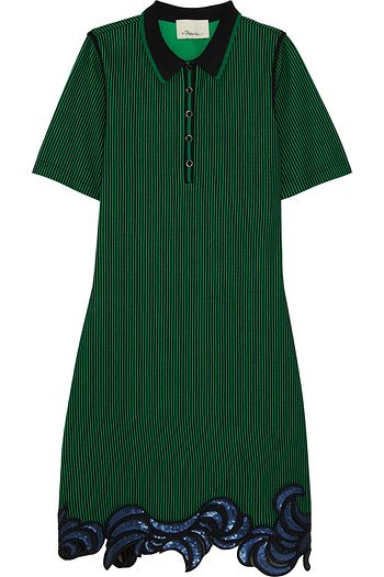 phillip lim sequin dress NWT, $795, 3.1 Phillip Lim Striped Sequin Shift Mini Dress, size xs