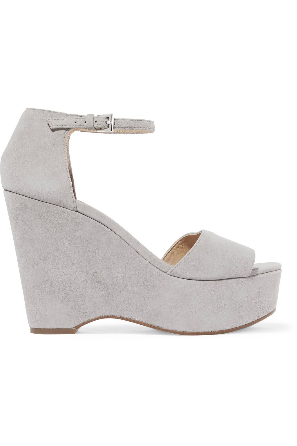 michael kors suede wedges